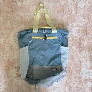Patagonia Ultralight Black Hole Tote Pack in Steam Blue